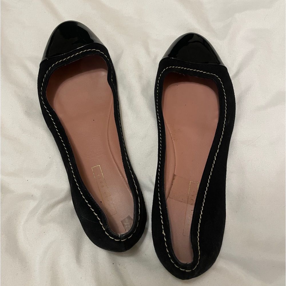 BOSS Hugo boss cap toe flats
